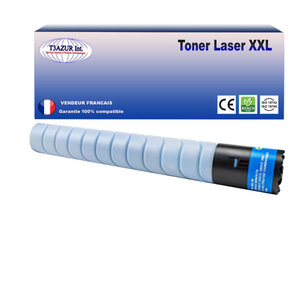 Toner compatible avec ricoh aficio mpc3503  mpc3503sp  mpc3504  cyan - 18 000 pages - t3azur