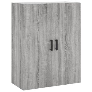 vidaXL Armoire murale sonoma gris 69 5x34x90 cm