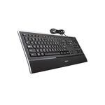 Logitech clavier rétroéclairé filaire - k740