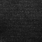 vidaXL Voile d'ombrage 160 g/m² Noir 3/4x3 m PEHD