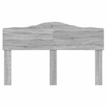 vidaXL Tête de lit Gris Sonoma 140 cm Bois d'ingénierie
