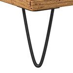 vidaXL Armoire de salle de bain vieux bois 58x33x60 cm bois ingénierie