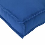 vidaXL Coussin Bleu royal 50 x 50 x 12 cm Tissu Oxford