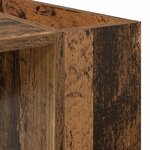 vidaXL Table basse Bois ancien 95 x 50 x 34 cm Bois d'ingénierie