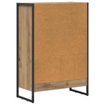 vidaXL Bibliothèque Chêne artisan 80 x 30 x 155 cm Bois d'ingénierie