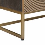 vidaXL Buffet Laiton 53 5 x 30 x 70 cm
