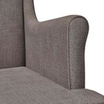 vidaXL Fauteuil Sable ARES