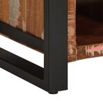 vidaXL Buffet multicolore 55x35x70 cm bois massif récupération
