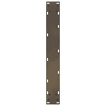 vidaXL Table à manger marron clair bois de chêne massif rectangulaire