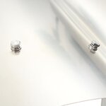 vidaXL Capot de cheminée Acier inoxydable Argenté