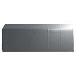 vidaXL Tente de rangement 300x600 cm Acier Gris
