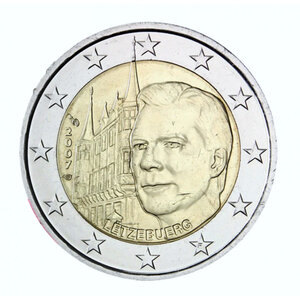 2 euros commémorative Luxembourg 2007 - Palais Grand-Ducal.