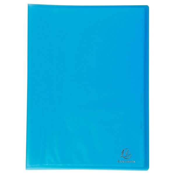 Protège-documents En Polypropylène Semi Rigide Chromaline 80 Vues - A4 - Turquoise - X 12 - Exacompta