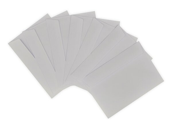 LOGIC PACK Enveloppes DIN C5 Autocollantes - 100 Pièces - 162 X 229 Mm, 80 G/m², Sans Fenêtre - Blanc - Fabriqué En Allemagne