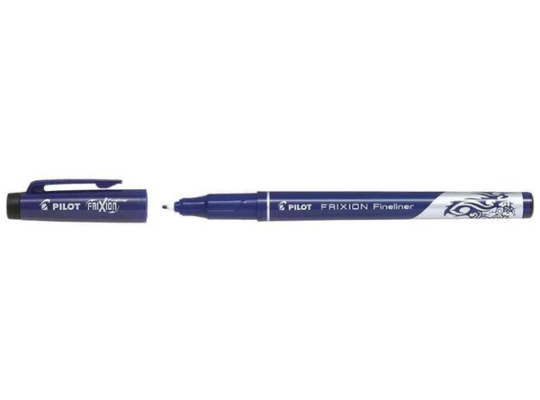Stylo feutre Fineliner FRIXION Effaçable Noir PILOT