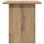 vidaXL Table de chevet Chêne artisanal 41 x 40 x 45 cm