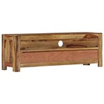 vidaXL Meuble TV 120x30x40 cm Bois de Sesham solide