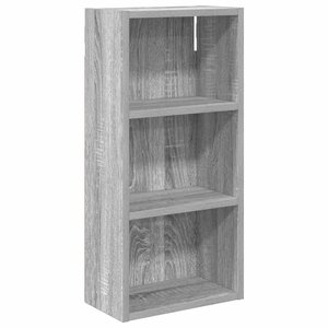 vidaXL Armoire murale de salle de bain Gris Sonoma 30 x 16 x 62 5 cm