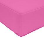 vidaXL Coussin de canapé d'extérieur 3 Pièces Rose Polyester