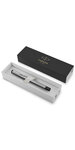 PARKER Vector stylo plume, acier inoxydable avec attributs chromés, pointe fine, encre bleue, coffret cadeau