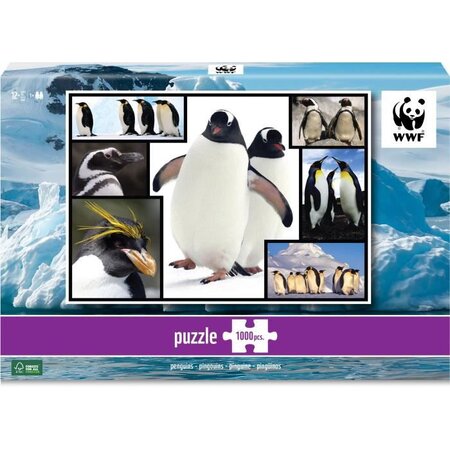 WWF Puzzle 1000 pieces Pingouins