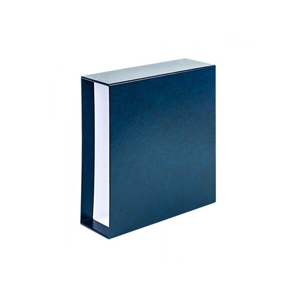 Boitier de protection pour la reliure Multi-collect Lindner. Couleur - Bleu