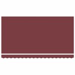 vidaXL Toile de rechange pour store banne Bordeaux 400 x 200 cm Toile