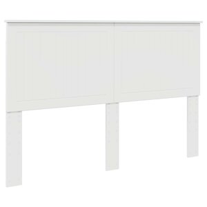 vidaXL Tête de lit Blanc Brillant 150 cm Bois d'ingénierie