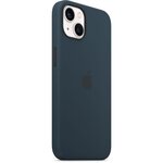 APPLE Coque Silicone pour iPhone 13 avec MagSafe - Abyss Blue