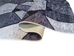 Tapis de salon Géométrique 160 x 230 cm - Gris