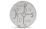 Pièce de monnaie 10 euro France 2011 argent BE – Charles II dit Le Chauve