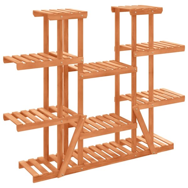 vidaXL Support à fleurs 110x25x110 5 cm bois massif de sapin