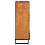 vidaXL Buffet haut 60x34x100 cm bois massif d'acacia