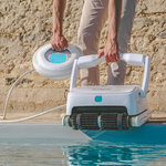 Robot piscine sur batterie NOVARDEN NSR250b Agil e-Control + chariot