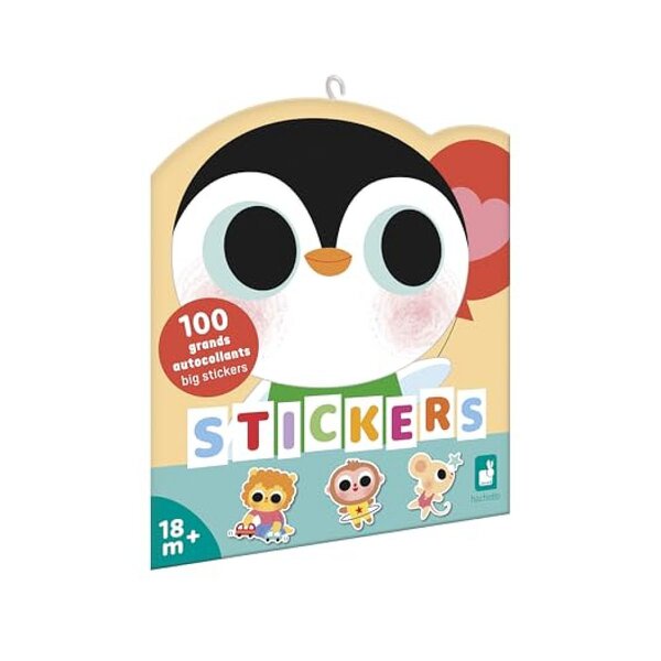 100 stickers planches - Bebe animaux