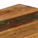 vidaXL Table console 120 x 35 x 76 cm Bois de récupération massif