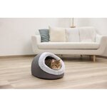 Igloo pour chats 41 x 50 x 34 cm - Gris