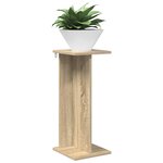 vidaXL Support de Plante 2 pièces Chêne Sonoma 25 x 25 5 x 60 5 cm