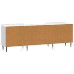 vidaXL Meuble TV Blanc 150 x 31 x 52 cm Bois d'ingénierie