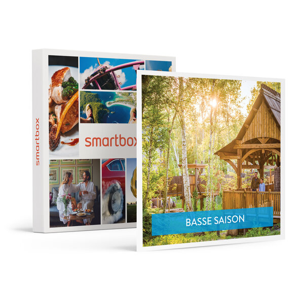 SMARTBOX - Coffret Cadeau 2 jours au Parc Astérix en 2023 avec nuit à l’Hôtel La Cité Suspendue 3* pour 2 adultes -  Séjour