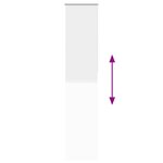 vidaXL Store enrouleur occultant largeur du tissu 40 7 cm polyester