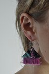 Boucles d'oreille petit plis ct 6