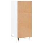 vidaXL Buffet blanc 34 5x32 5x90 cm bois d'ingénierie