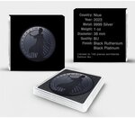 Pièce de monnaie en Argent 2 Dollars g 31.1 (1 oz) Millésime 2023 Hibernia HIBERNIA