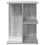 vidaXL Tables de chevet 2 Pièces sonoma gris bois d'ingénierie