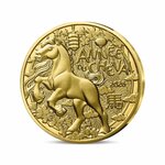 Année du cheval Monnaie de 1/4€