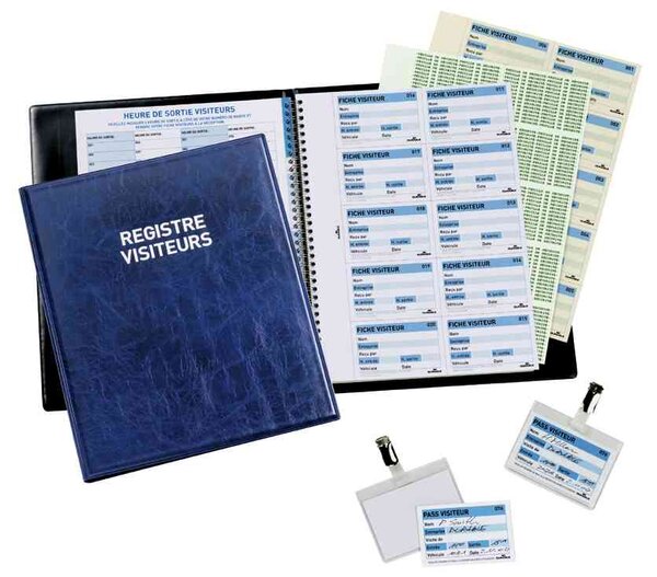 Recharges pour Registre visiteurs VISITORS BOOK 100 DURABLE