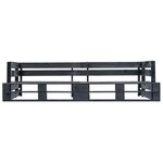 vidaXL Canapés de jardin palette 2 Pièces avec coussins sable Pinède