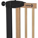 SIMPLY CLOSE Wood & META  Pression  73-80 cm  sans vis ni perçage  Ouverture 1 main  bois-graphite