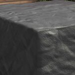 vidaXL Housse pour mobilier d'extérieur Noir 180 x 190 x 85 cm 600D
